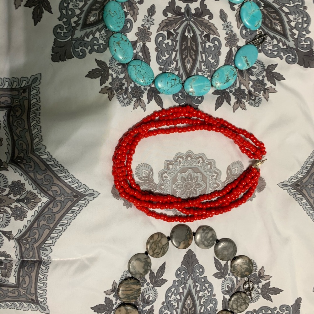 Handmade necklaces. Amazing quality.